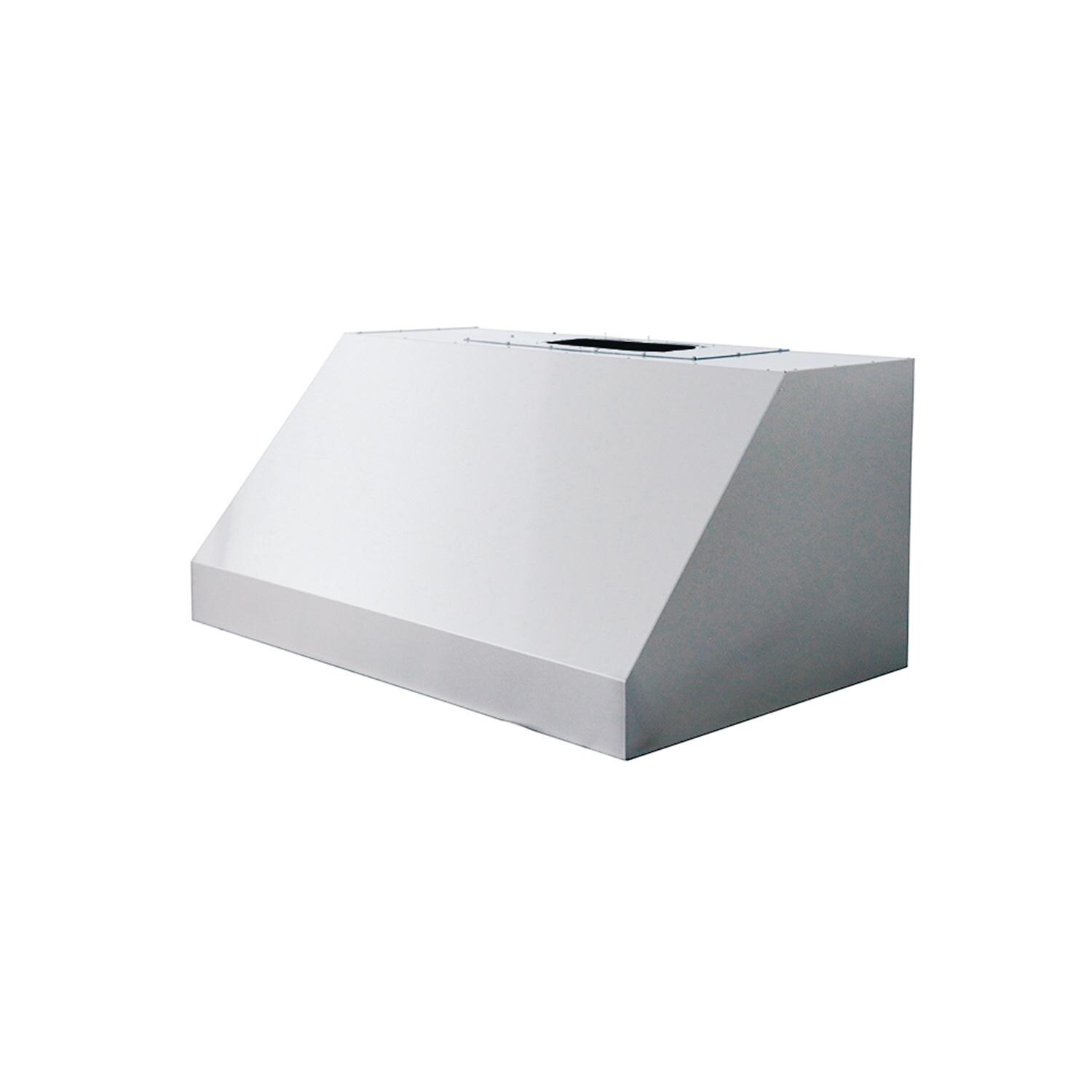 RCS RVH36A 36-in 1000 CFM Stainless Steel Vent Hood - Left - White Background