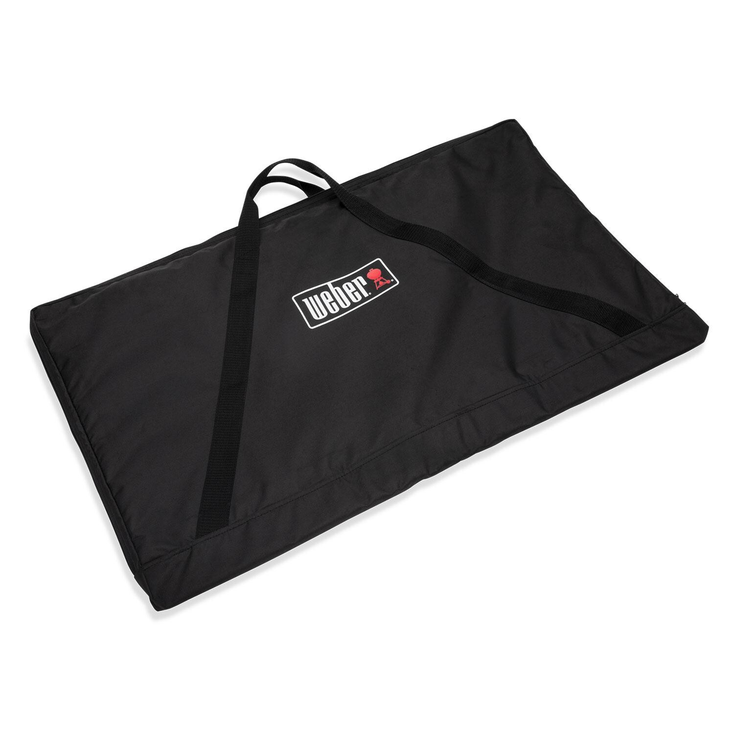 Weber 7036 Rust-Resistant Griddle Insert Storage Bag for 4-Burner Genesis Grills - Angled - White Background thumbnail