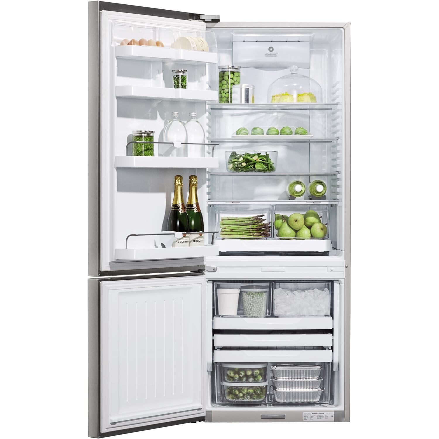 Fisher Paykel Activesmart 13 5 Cu Ft Bottom Freezer Left Hinge