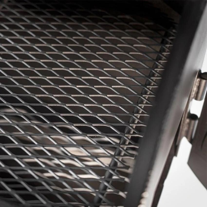 Texas Original Pits SGFB-16484020-XSL 16x48x40x22 Fully Loaded Pearsal Vertical Offset Smoker - Firebox Grate thumbnail