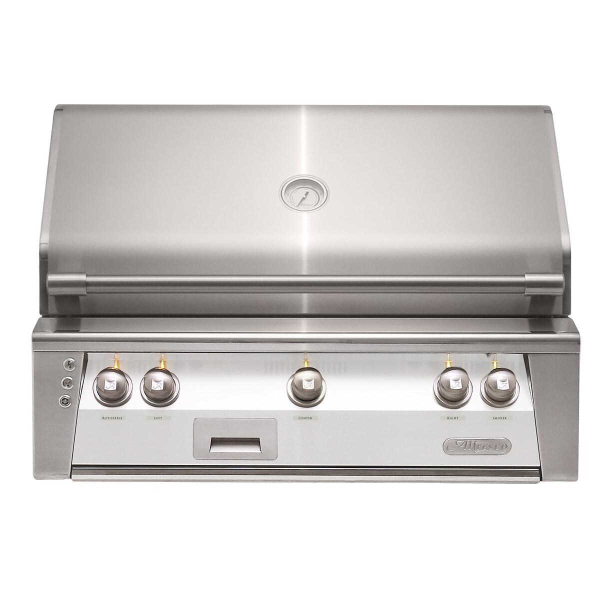 Alfresco Grills ALXE-36-NG-S9003 Alfresco ALXE 36-Inch Built-In Natural Gas Grill With Rotisserie in Signal White Gloss thumbnail
