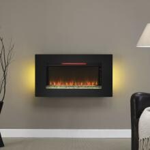 ClassicFlame Elysium 42-Inch Wall-Hanging Or Table Top Fire Display - Black - 36II100GRG image