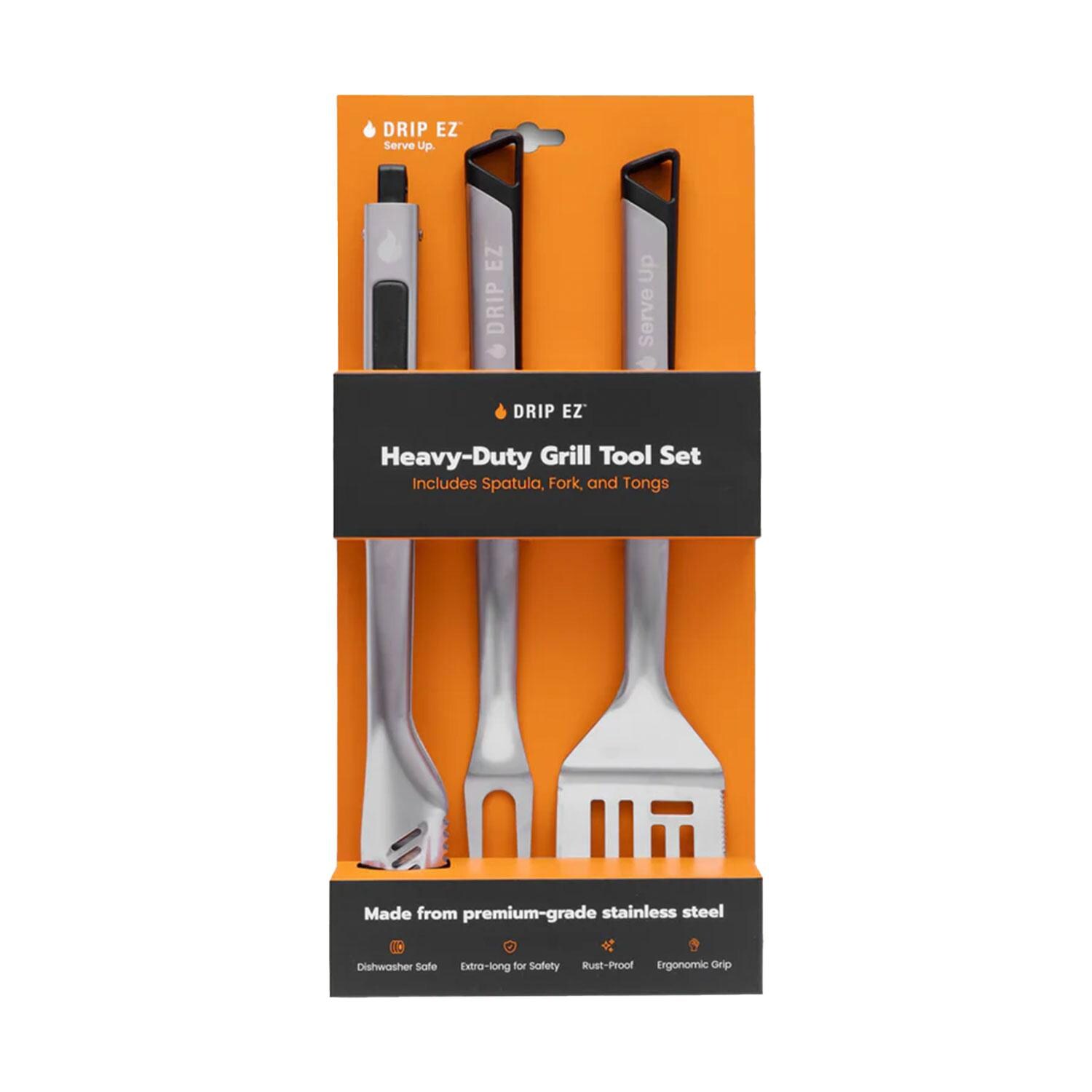 Drip EZ 3 Pc Grill Tool Set - GTS-1