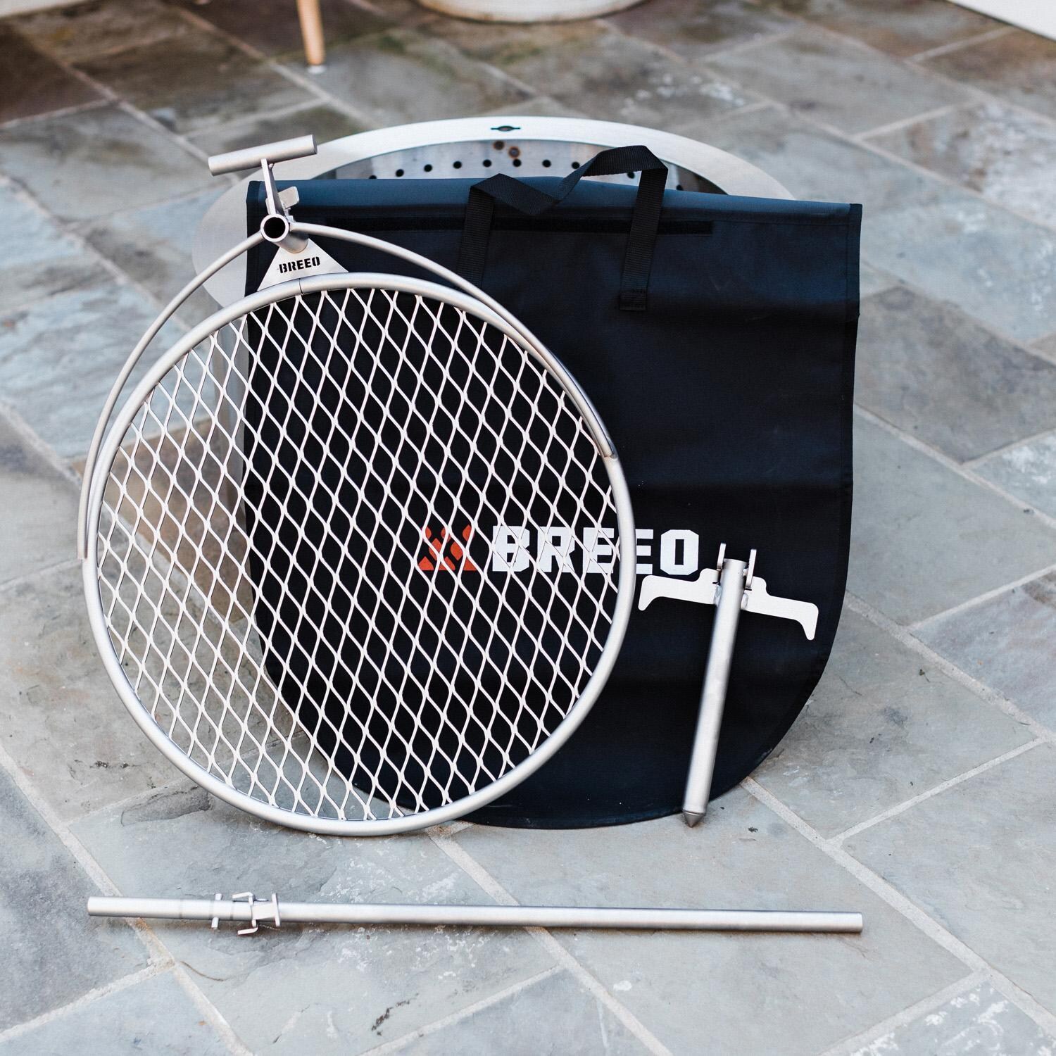 Breeo BR-OP19 Breeo Outpost 19 Inch Grill Fire Accessory - Parts with Carrying Case - Lifestyle thumbnail