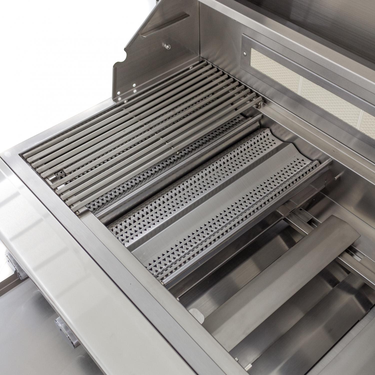 Blaze Limited Edition 32-Inch 4-Burner Freestanding Gas Grill With Rear Infrared Burner - Cooking Grate, Flame Tamer, Cast Stainless Steel Burner thumbnail