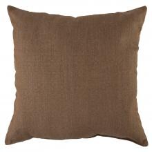 Sunbrella Linen Sesame Outdoor Throw Pillow by Pawleys Island - 24 X 24