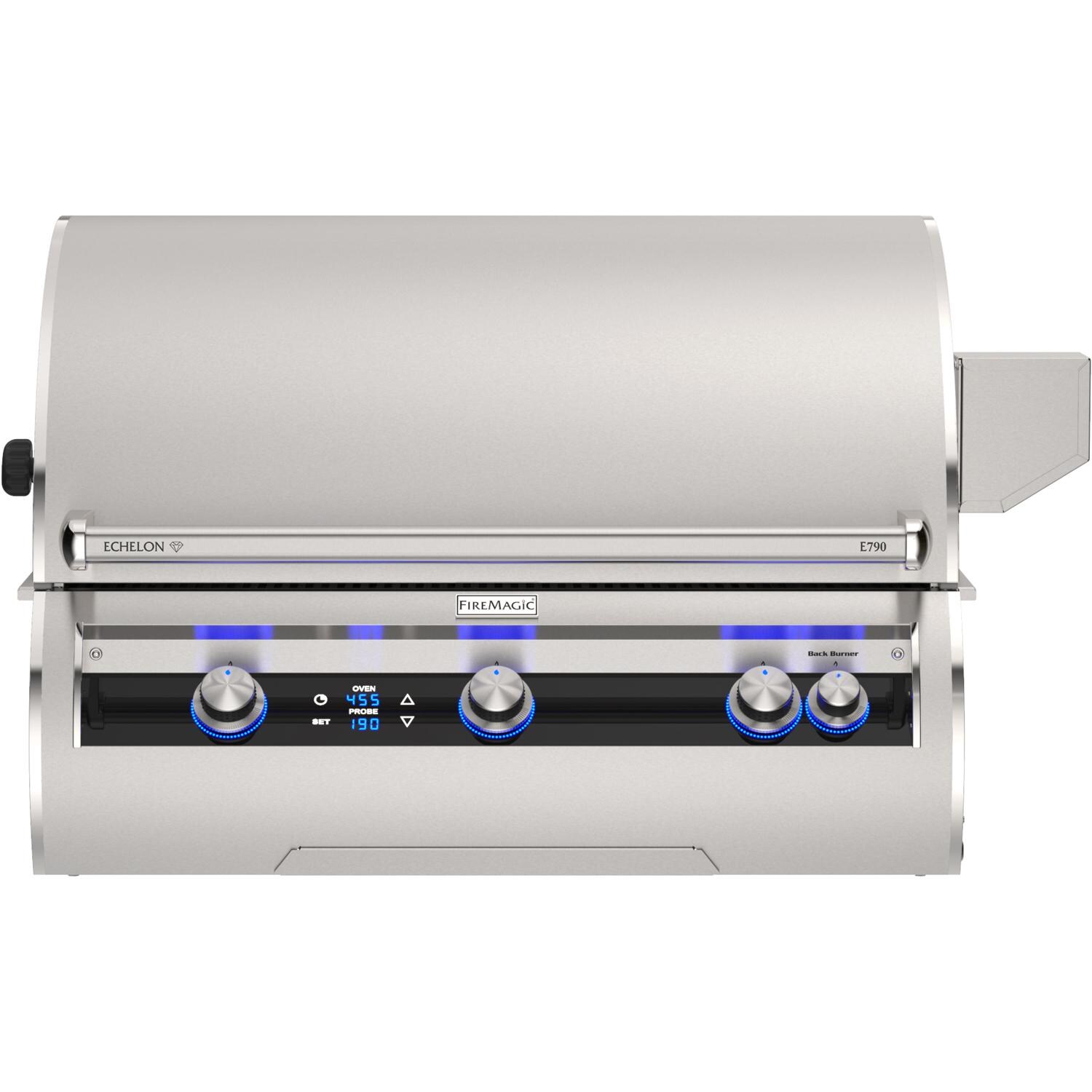 Fire Magic E790I-9E1P 36-Inch Built-In Propane Grill w/ Rotisserie & Digital Thermometer - White Background thumbnail
