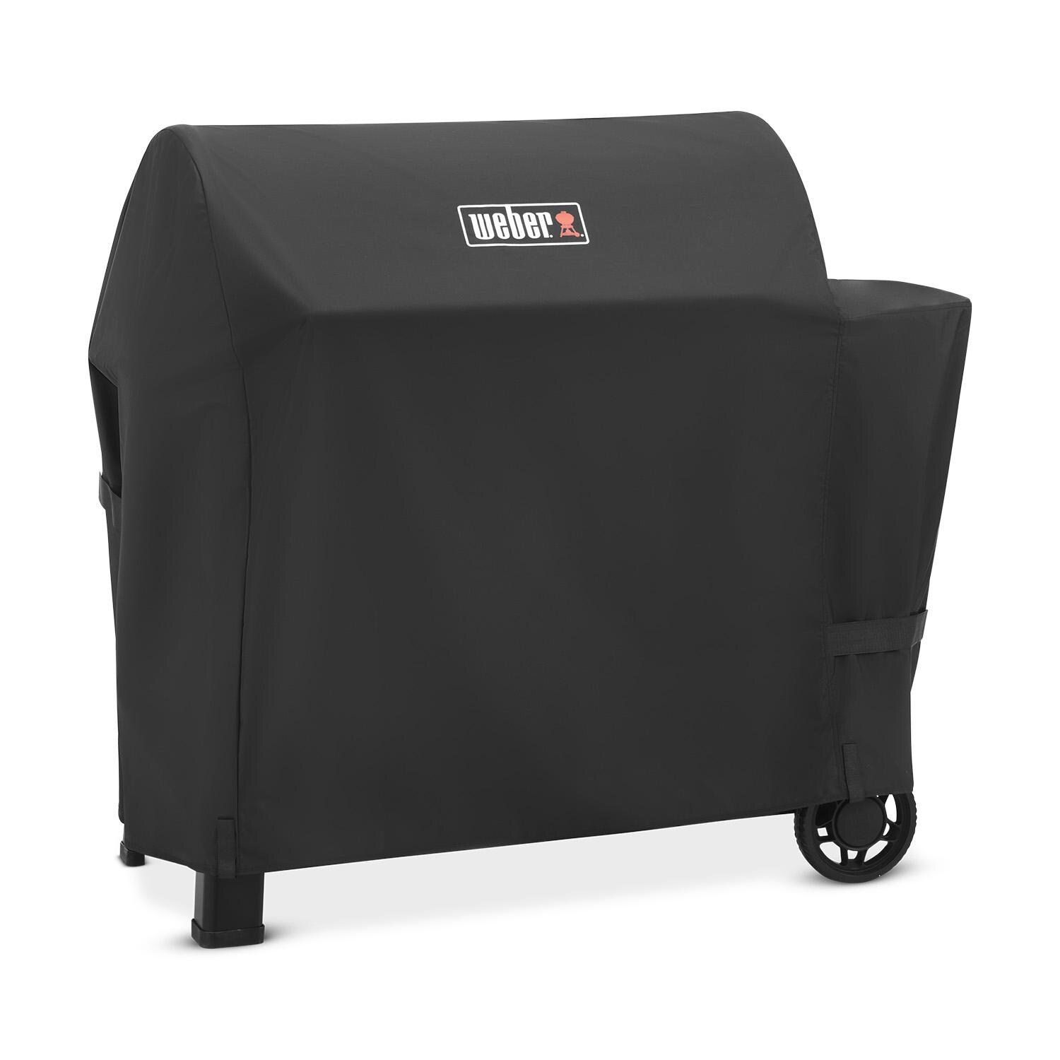 Weber 3400146 Grill Cover for Searwood XL 600 Pellet Grill - Angled Right - White Background thumbnail