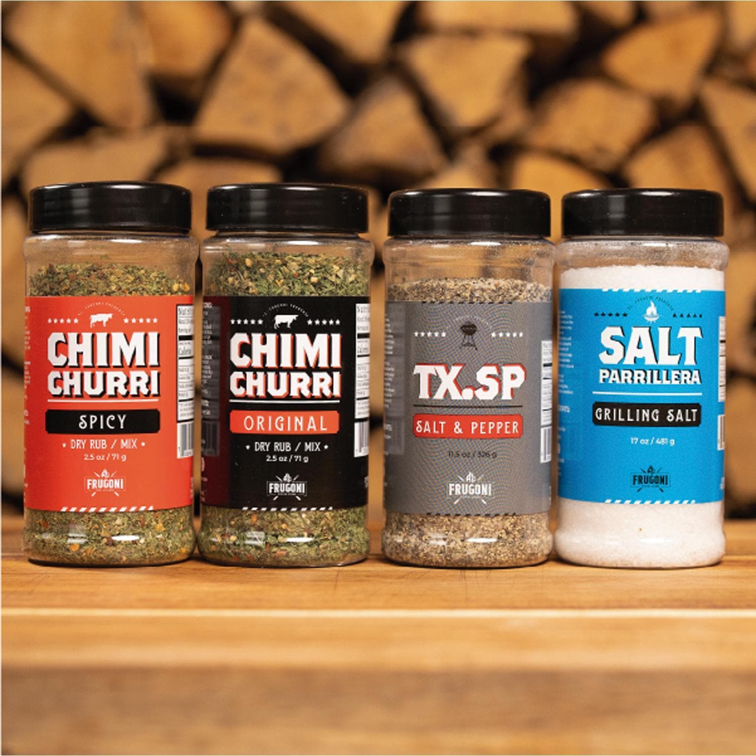 Al Frugoni Open Fire 4 Pack Seasoning Bundle