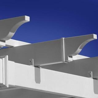 Mirage Pergola - Top Detail