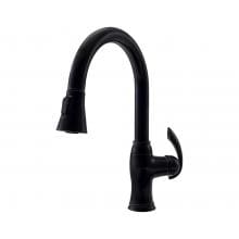 SIR Faucets Single Handle Pull Down Hot/Cold Faucet - Antique Bronze image