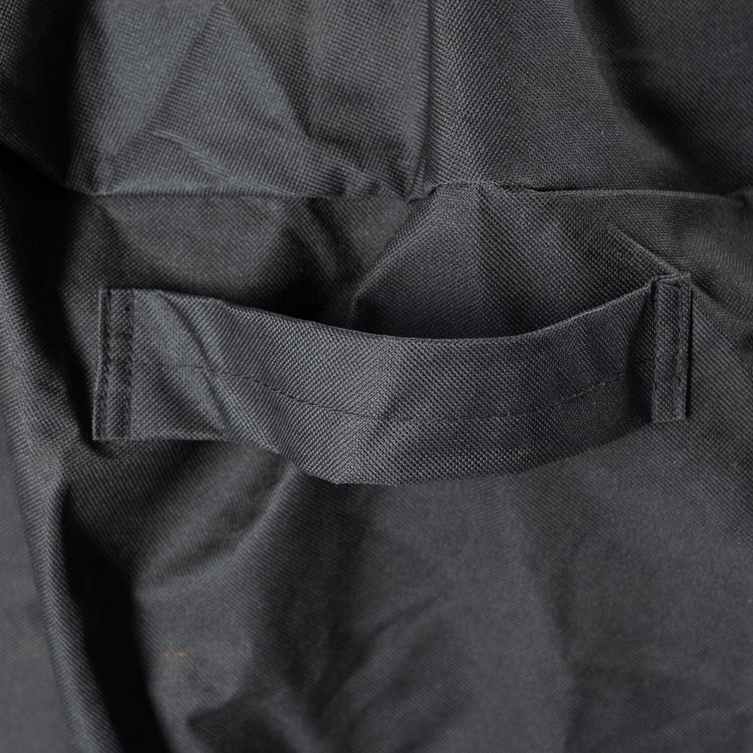 BBQGuys Signature BBQ-KG-CVR  Grill Cover for 18-Inch Kamado Grills - Handle Detail thumbnail