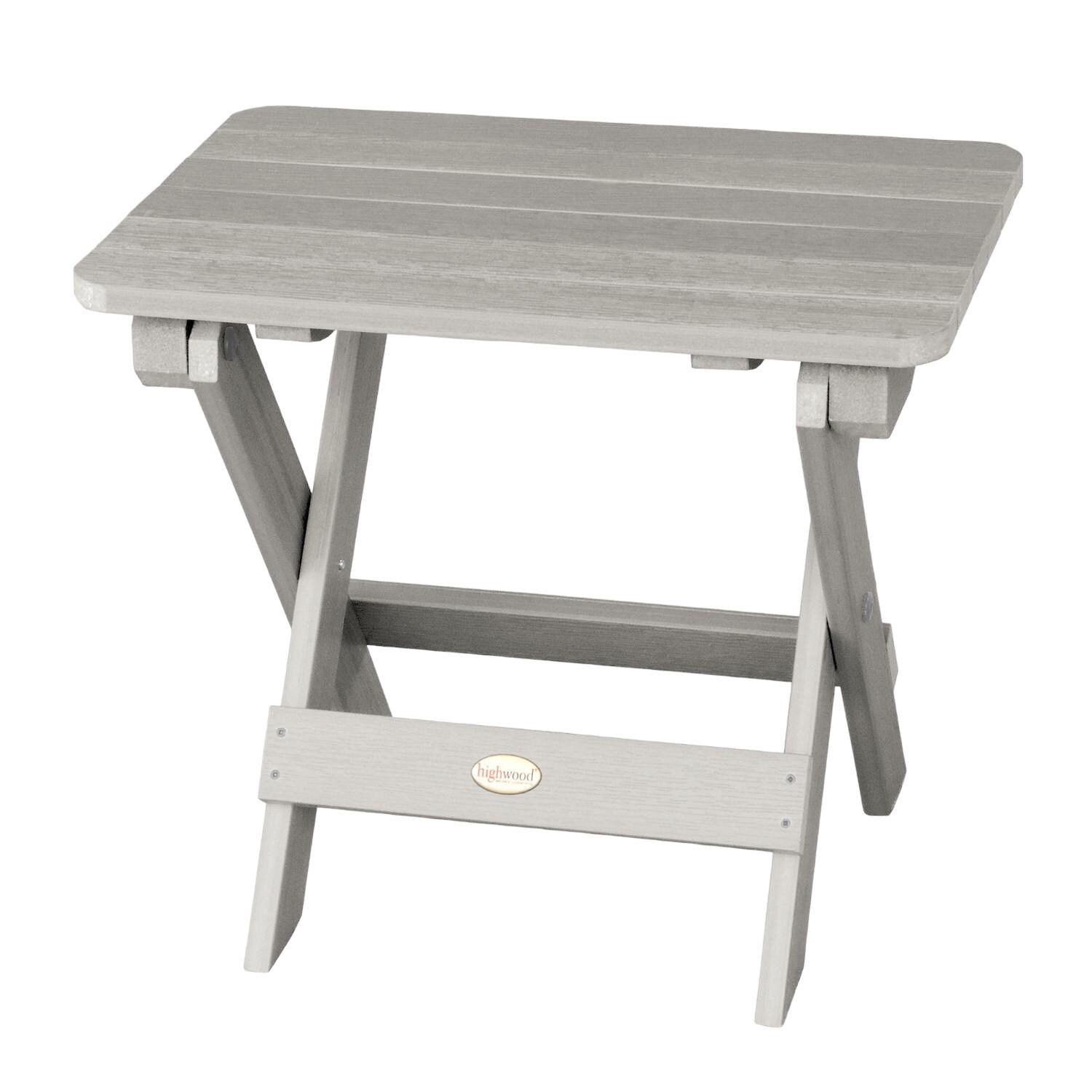 Lakeview Folding Adirondack Side Table - Harbor Gray - Lifestyle thumbnail