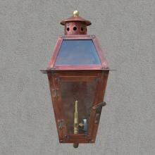 Regency GL14F Coach Light Natural Gas Light With Open Flame Burner And Manual Ignition Flush Mounted