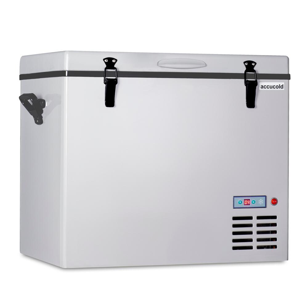 Summit SPRF56 1.94 Cu. Ft. Portable Refrigerator/Freezer w/ Insulated Cover - Angled thumbnail