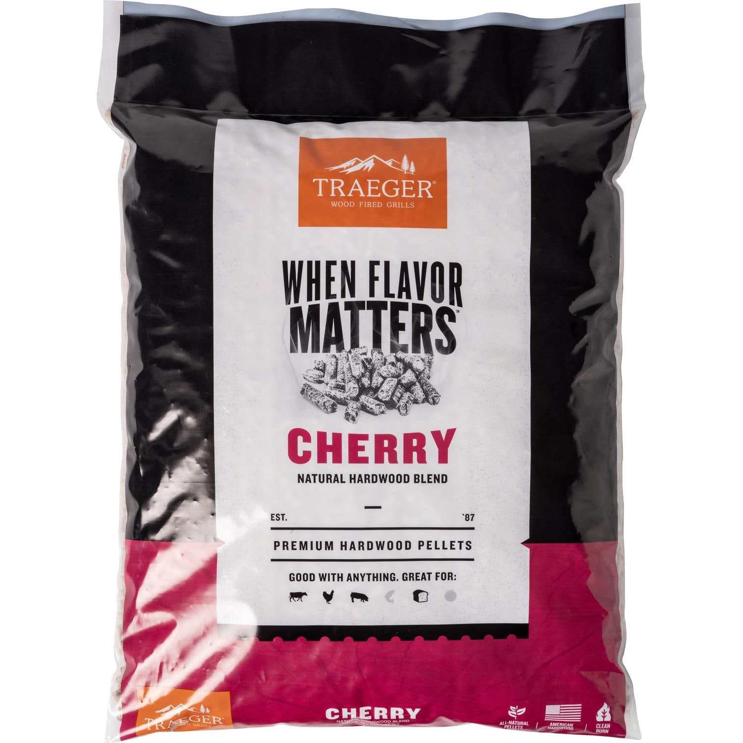 Traeger 20 Lb. Natural Hardwood Pellets - Cherry