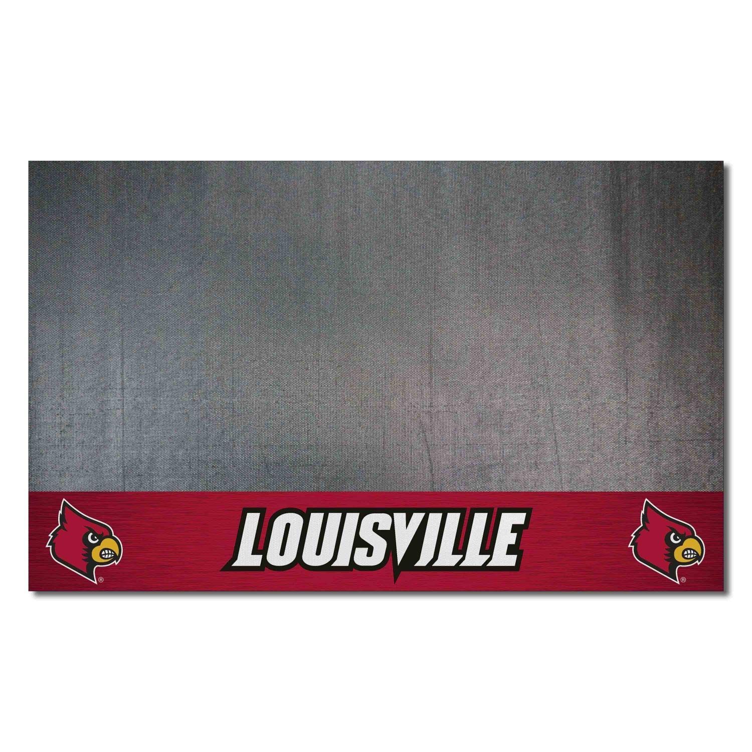 FANMATS 12123 University of Louisville Grill Mat - White Background thumbnail