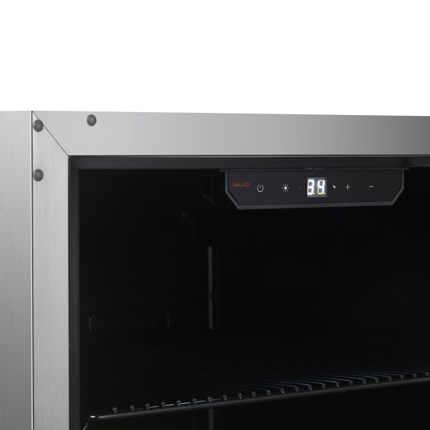 Blaze BLZ-GDBEV20-4.5 20-in 4.5 Cu. Ft. Outdoor Rated Beverage Cooler - Control Panel - Detail thumbnail