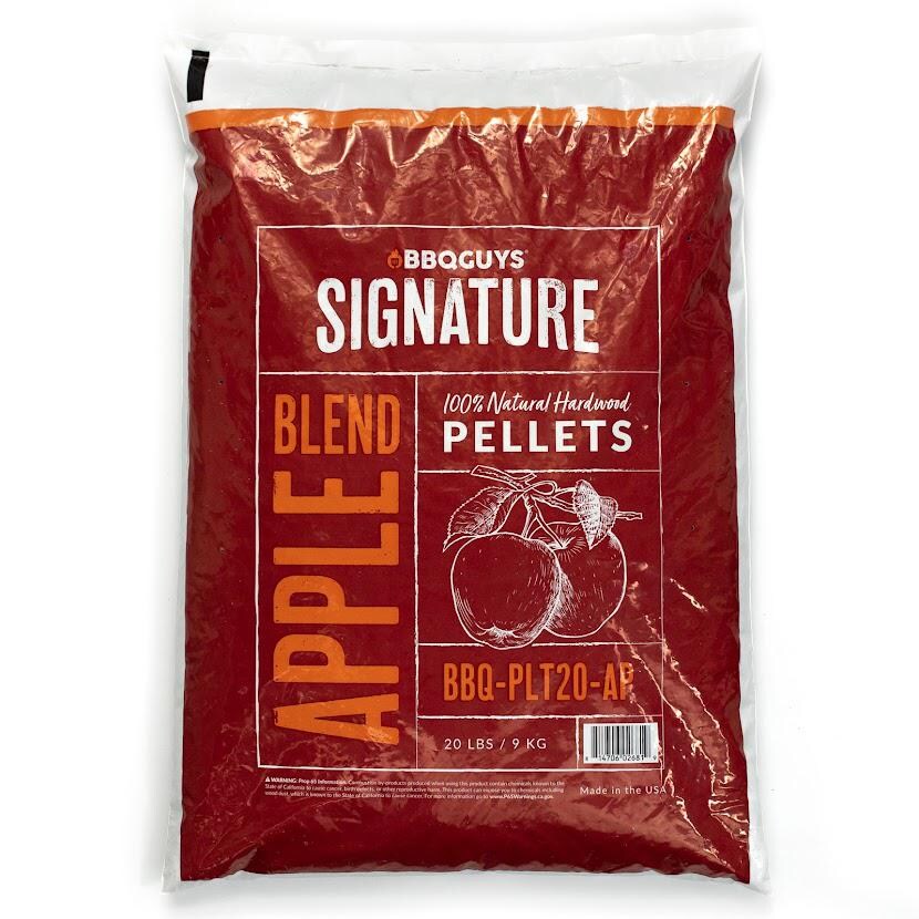 BBQGuys Signature BBQ-PLT20-AP 20 Lb. Hardwood Pellets - Apple thumbnail