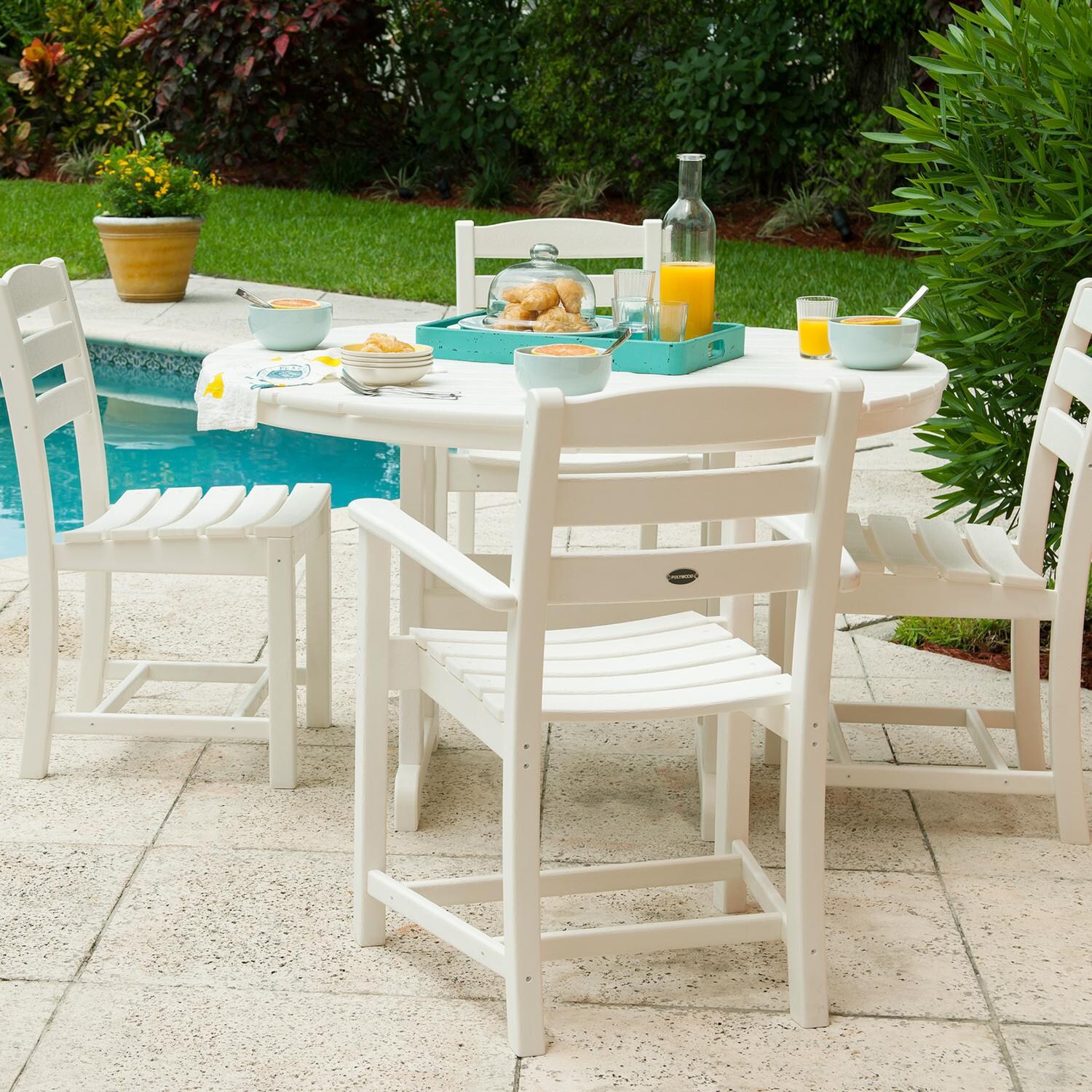 plastic wood patio furniture