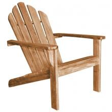 Lakeside Teak Patio Adirondack Chair By Douglas Nance image