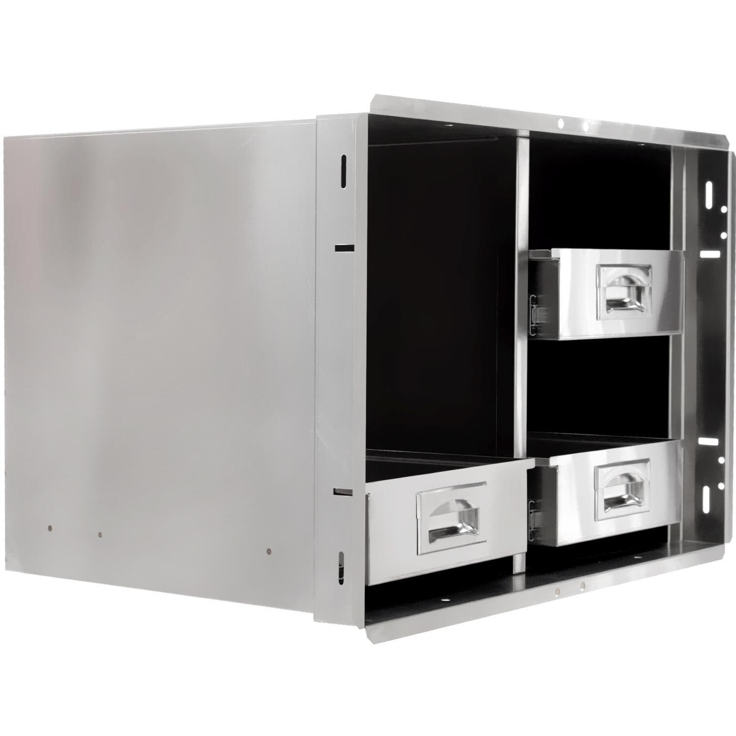 BBQGuys.com Sonoma Series Enclosed Cabinet Storage - Side View thumbnail