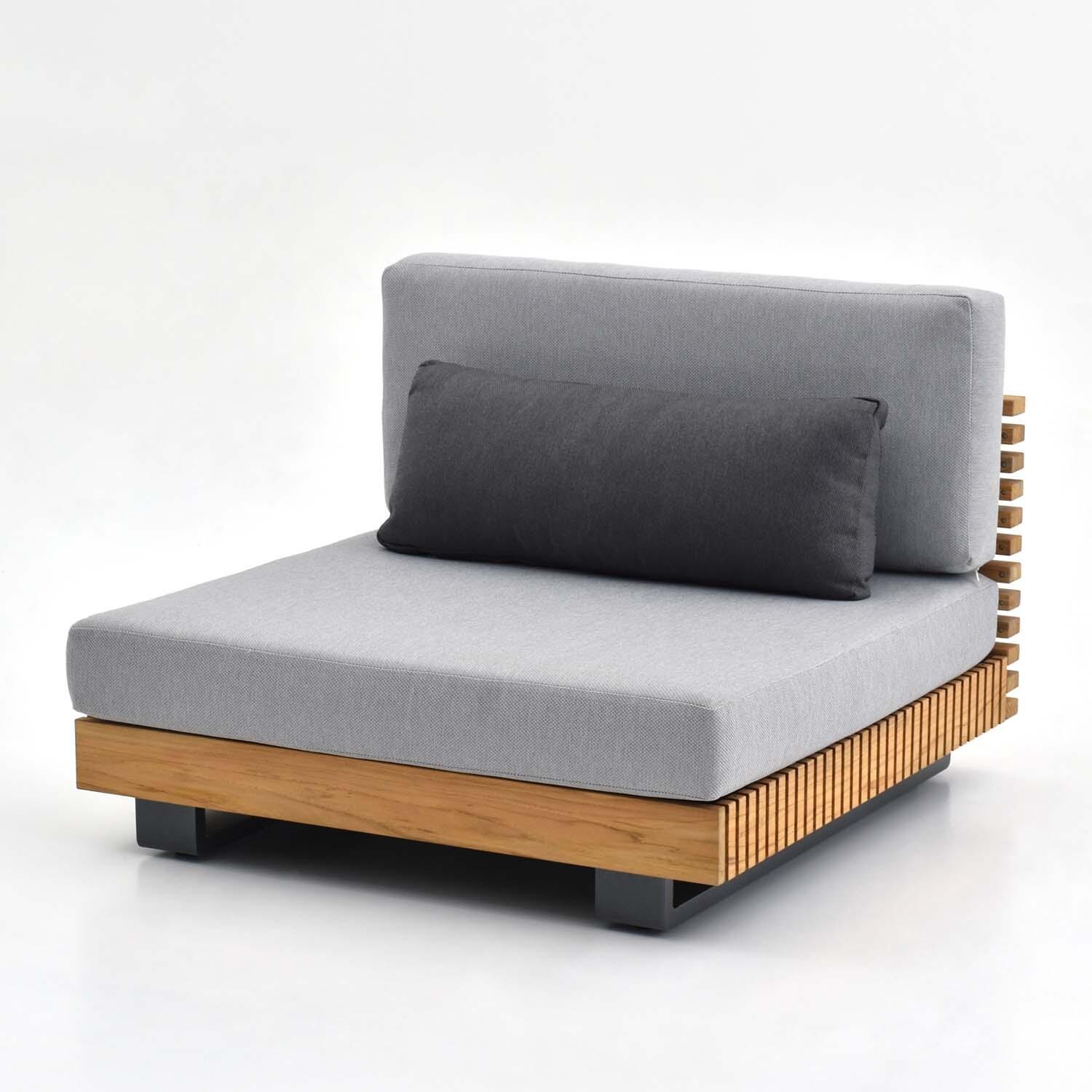 Carrbrook 8 Pc Set Teak Seating Set By Lakeview Outdoor Designs - Sofa - White Background thumbnail