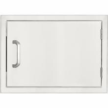 BBQGuys Kingston Series 20-Inch Stainless Steel Right-Hinged Single Access Door - Horizontal image