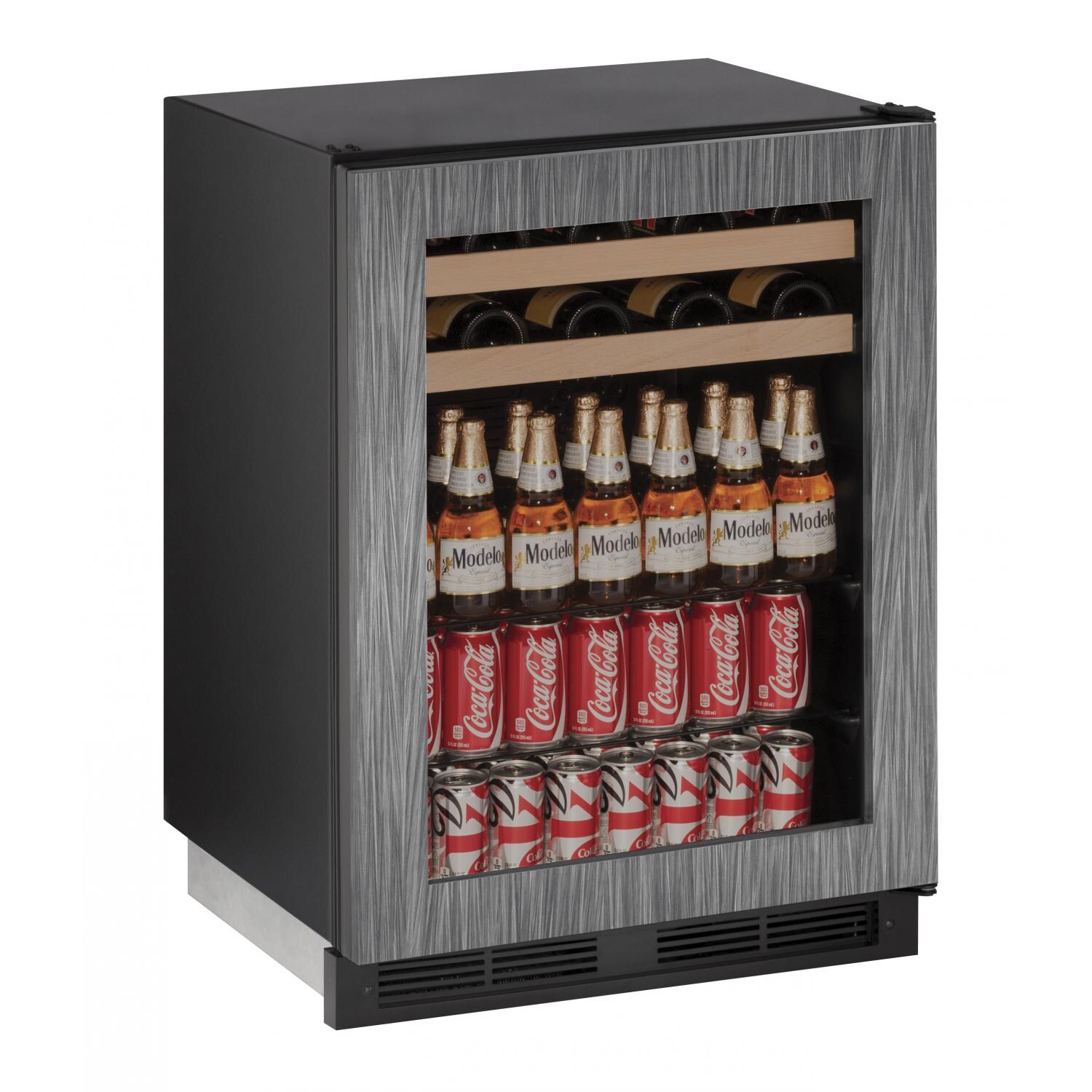U-Line 1000 Series 24-Inch 5.4 Cu. Ft. Built-In Beverage Center - Panel Ready - U-1224BEVINT-00B