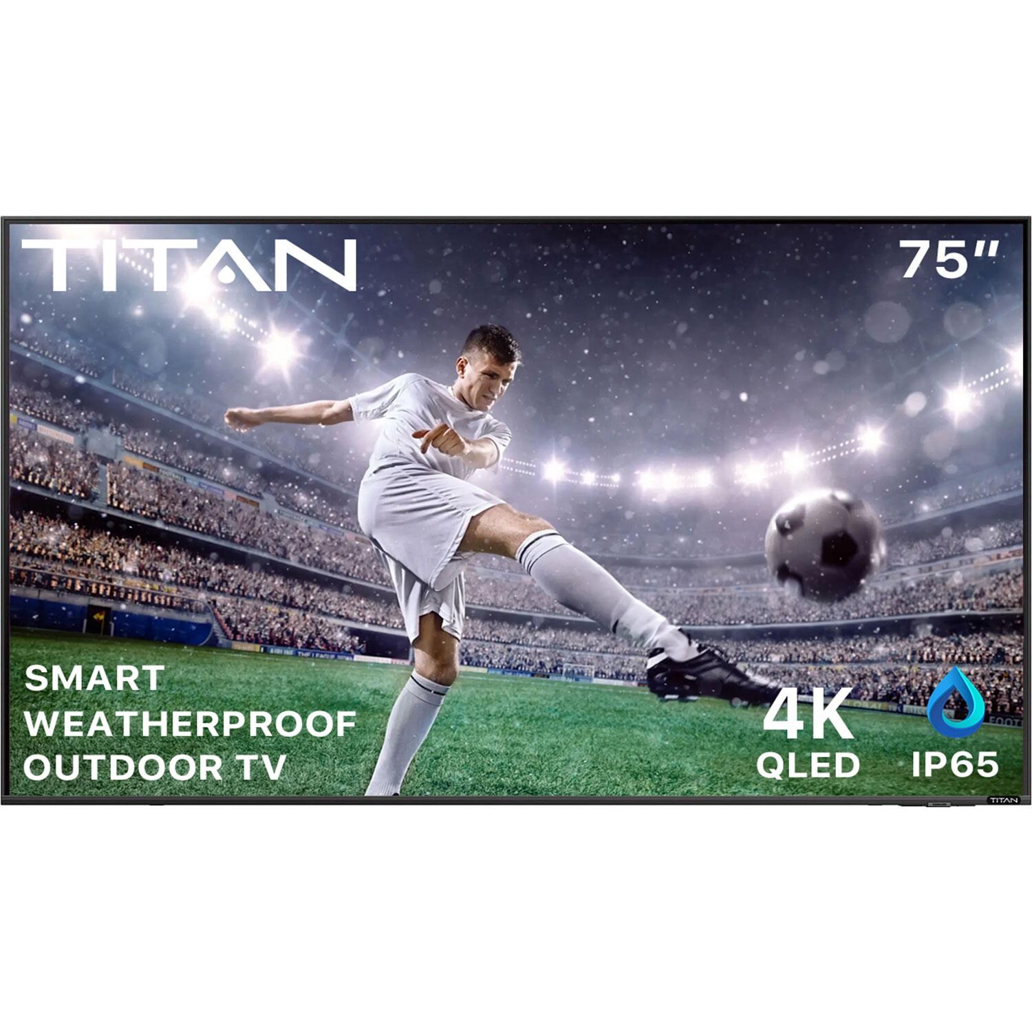 Titan Q60C Series 75 Inch Full Sun QLED 4K Smart Outdoor TV - MSQ60C-075