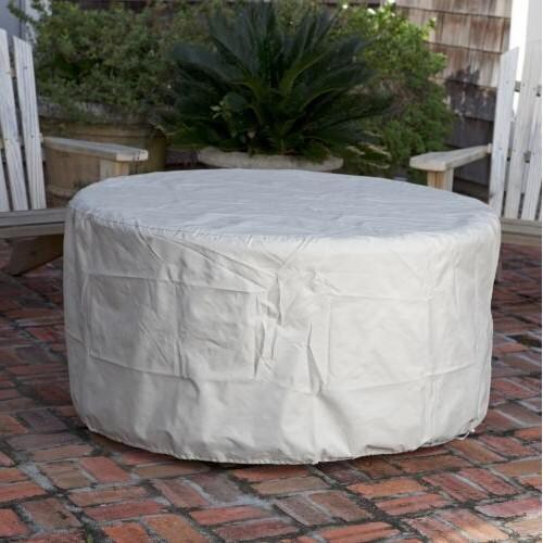 Ultimate Patio Cabin Parc 50,000 BTU Propane Round Fire Pit Table - Cast Aluminum - 62262 - Included Fire Pit Cover thumbnail