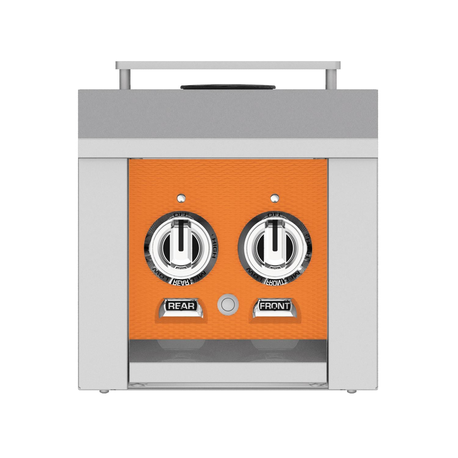 Hestan Built-In/Cart Mounted Propane Gas Double Side Burner - Citra - AGB122-LP-OR