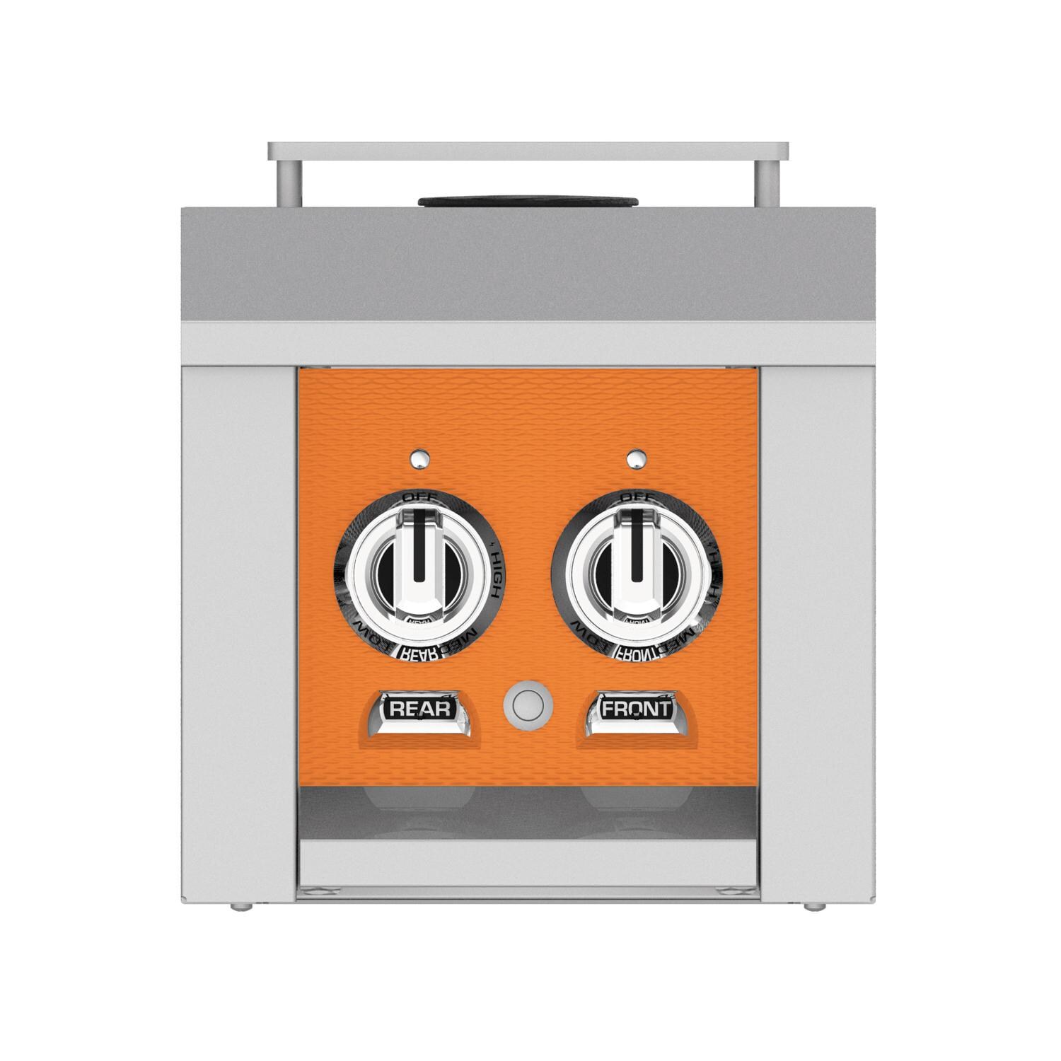 Hestan Built-In/Cart Mounted Natural Gas Double Side Burner - Citra - AGB122-NG-OR thumbnail