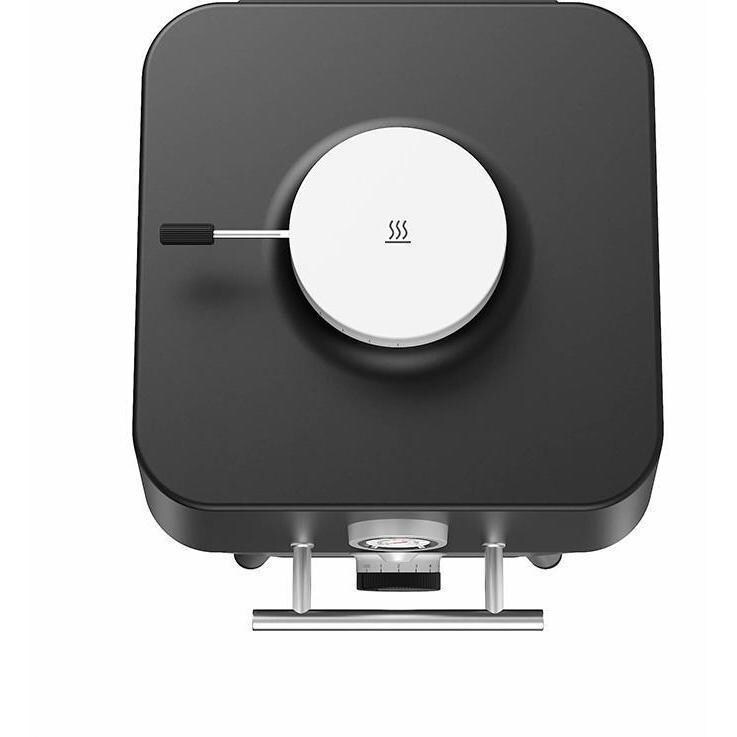 Everdure EKAMK1B 18 Inch Cast Aluminum Kamado Grill W/Stand - Top of Kamado - White Background thumbnail