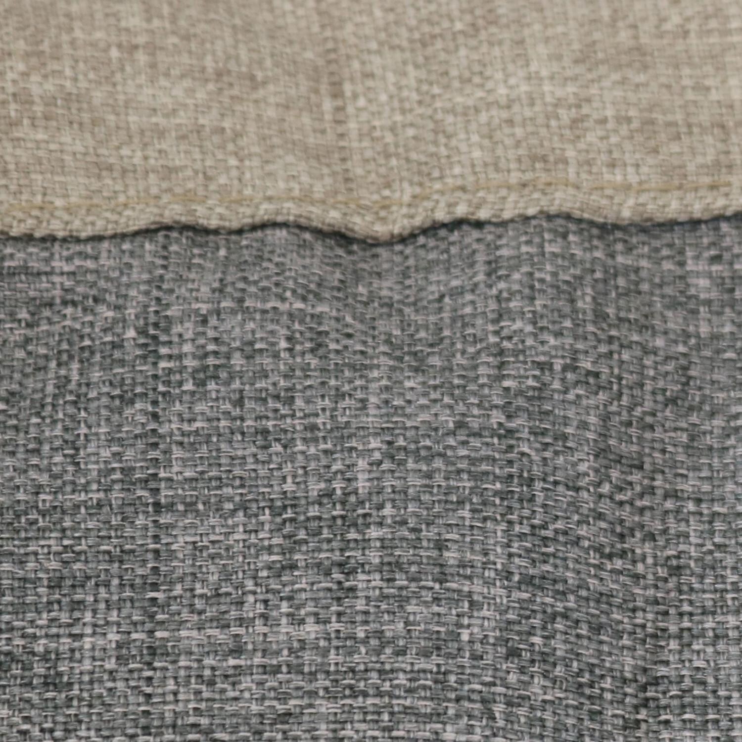 Ultimate Patio Tufted Victorian Hanging Hammock Swing w/ C-Stand - Gray - Fabric Swatch thumbnail