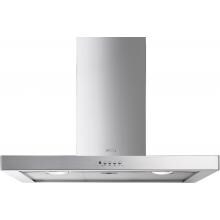 Smeg 36-Inch Wall Mount Vent Hood - Stainless - KSM36XU image