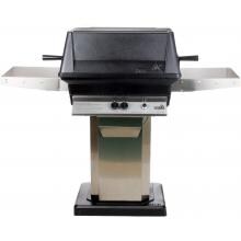 PGS A40 Cast Aluminum Natural Gas Grill On Stainless Steel Patio Base image