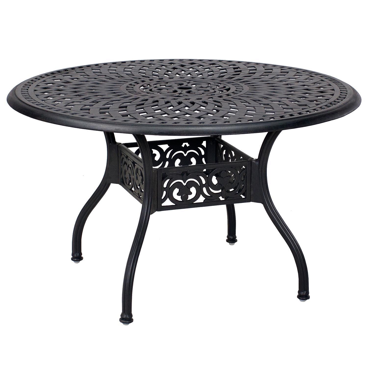 Darlee Series 60 Round Dining Table - White Background thumbnail