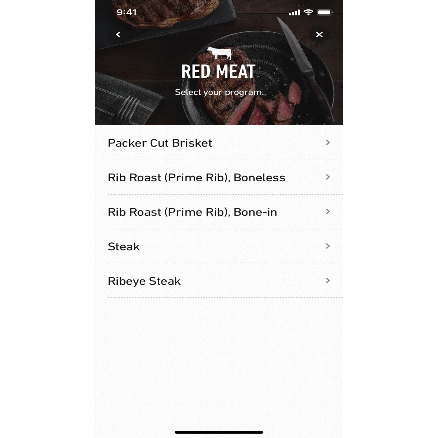 Weber 3201 Connect WiFi-Enabled Smart Grilling Hub - Weber Connect - Different Meats thumbnail