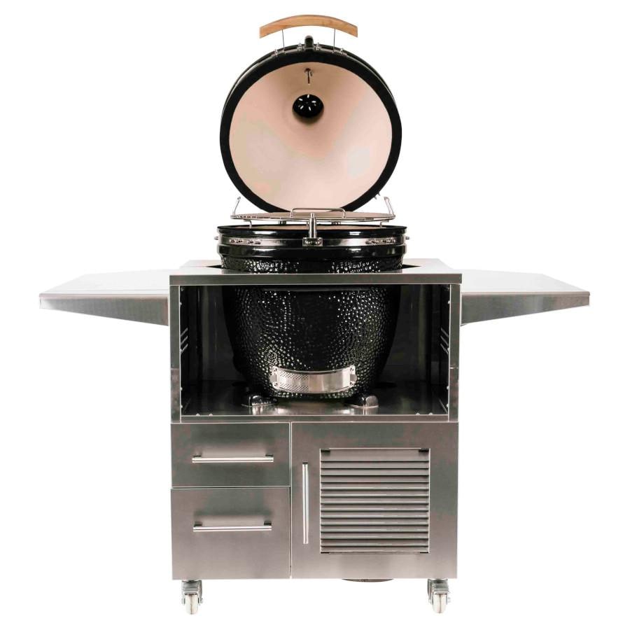 Coyote Outdoor Living Asado Ceramic Grill w/ Coyote Outdoor Living Universal Cart thumbnail