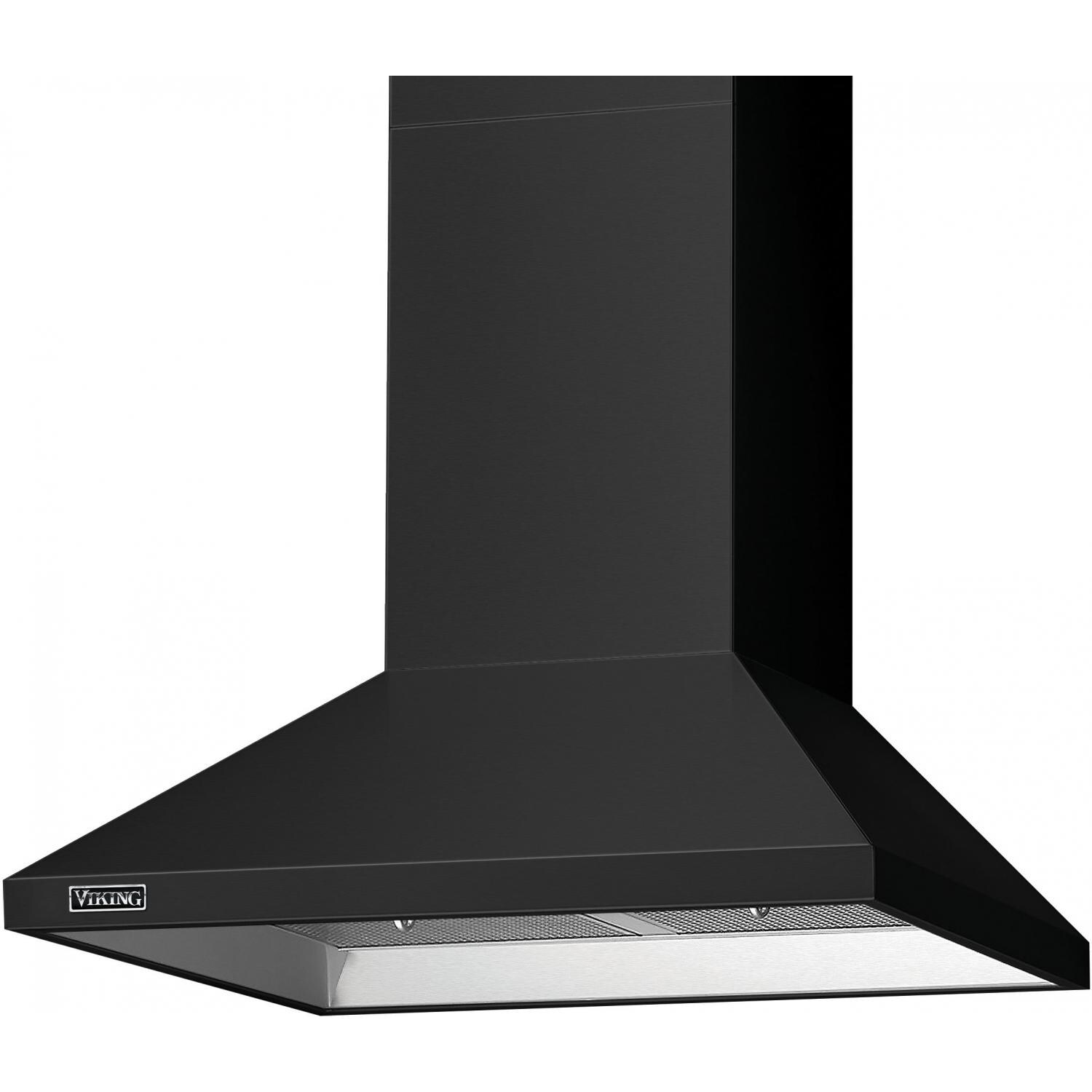 Viking 36-Inch 460 CFM Chimney Wall Hood - Black - RVCH336BK thumbnail