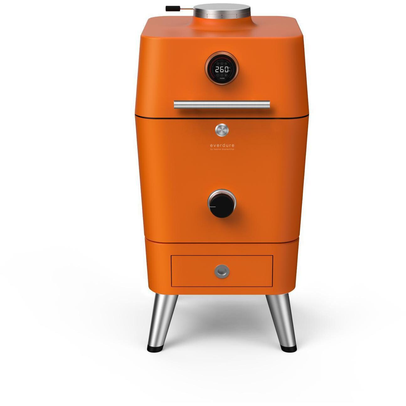 Everdure HBCE4KOUS 4K 21-Inch Charcoal Grill & Smoker - Front View thumbnail