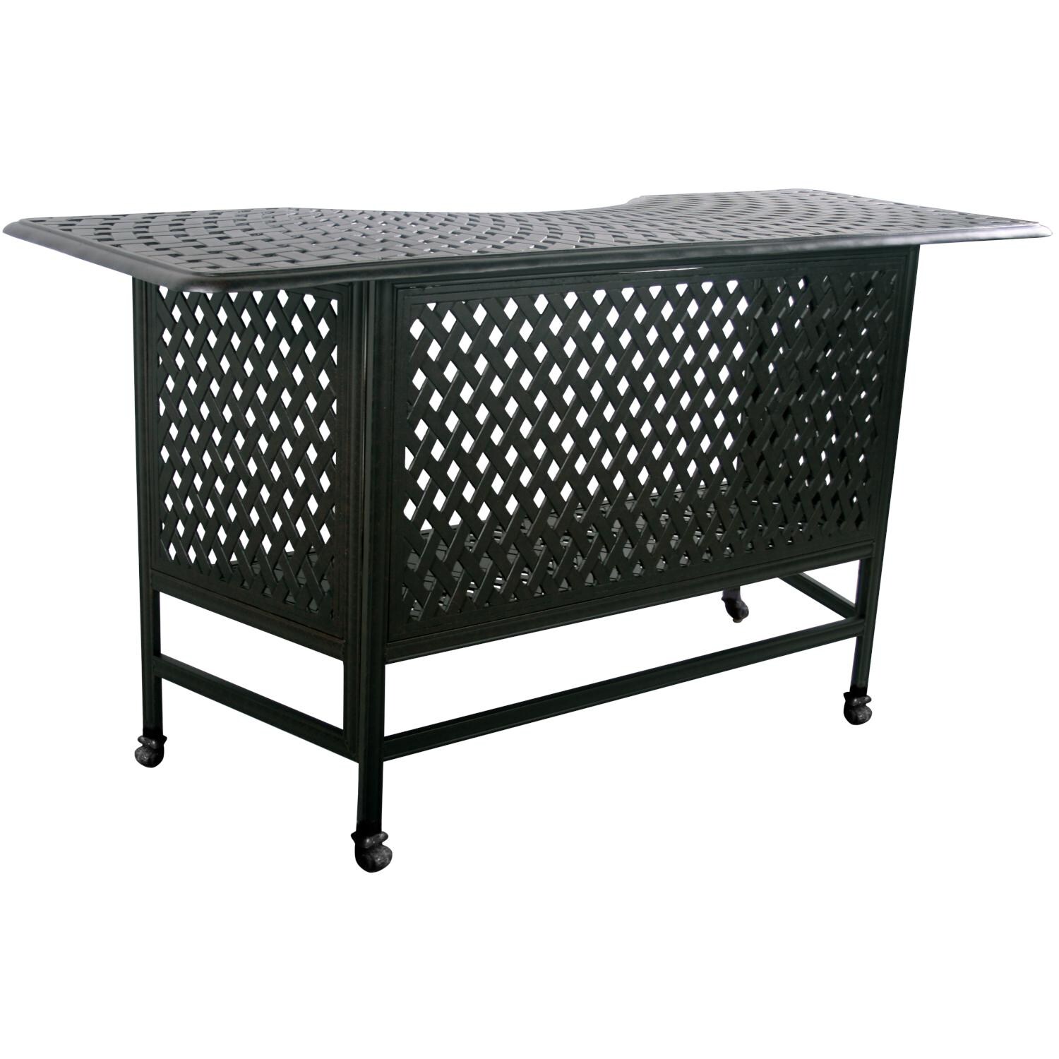 Darlee 201650-5PC-60K Madison Cast Aluminum Party Bar Table thumbnail