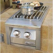 Alfresco Built-In Natural Gas Double Side Burner - AXESB-2-NG image