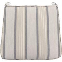 Sunbrella Cove Pebble Large Outdoor Replacement Seat Cushion W/ Piping By BBQGuys image