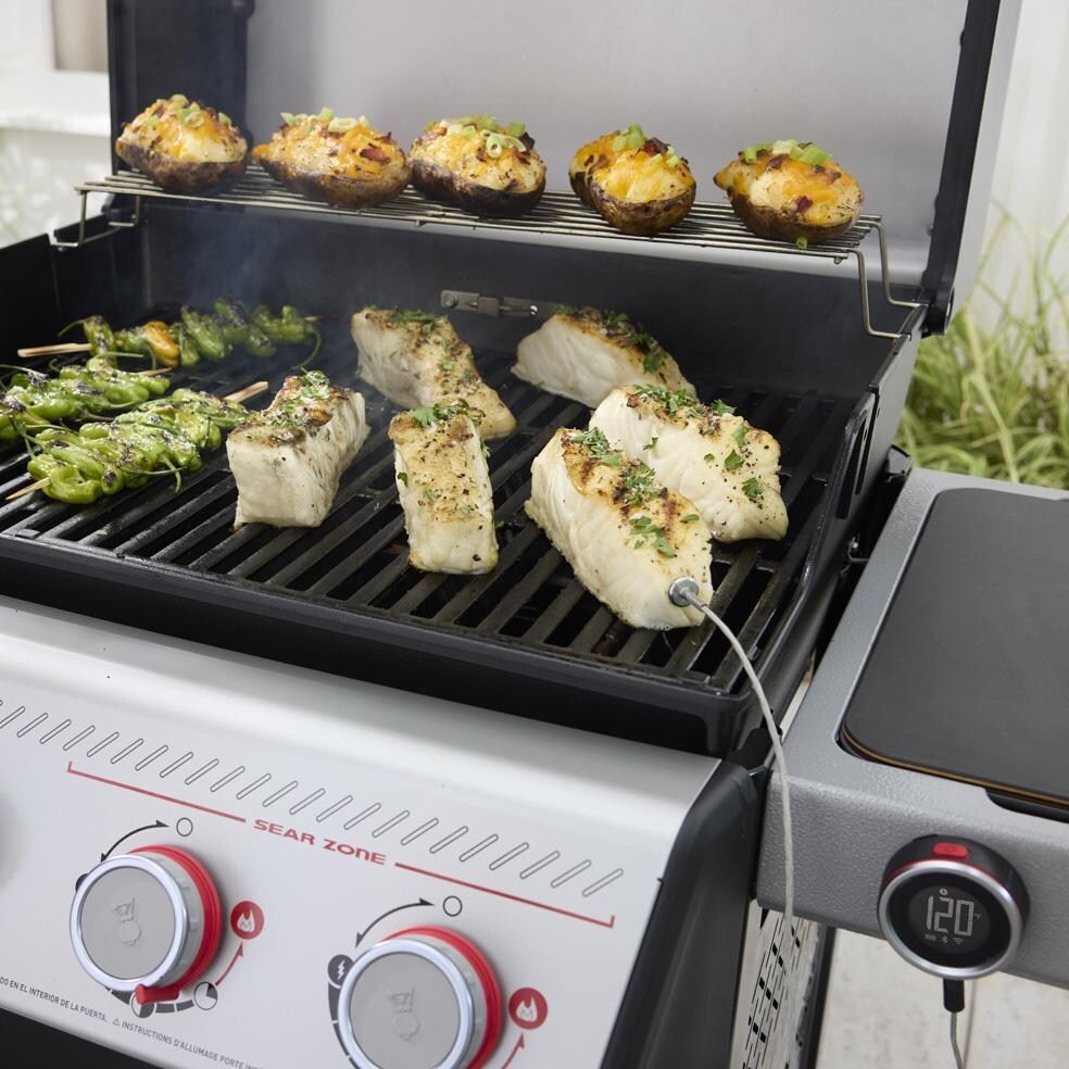 Weber Spirit EX-425C Smart Propane Gas Grill - Black - 1502070 - Food Cooking - Lifestyle thumbnail