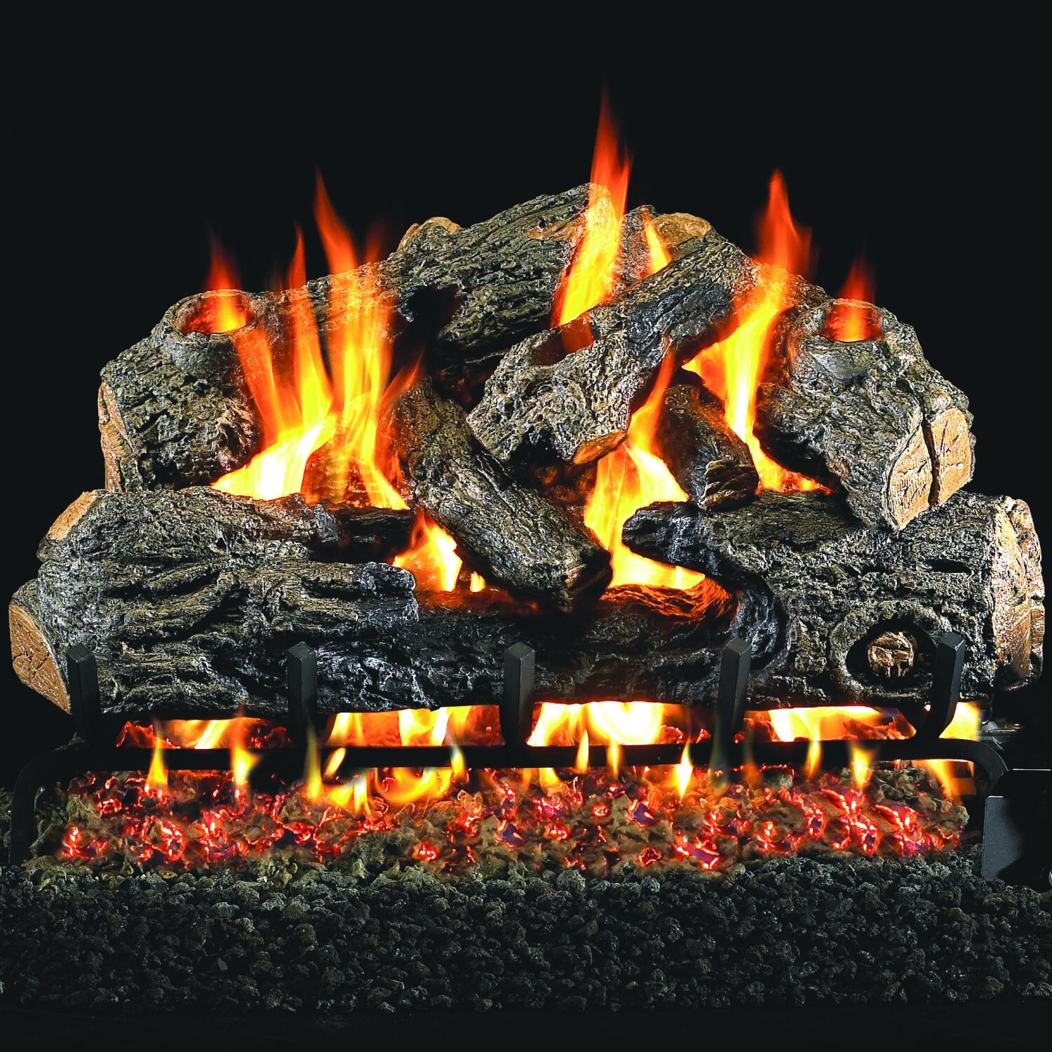 Peterson Real Fyre Charred Northern Oak Log Set 