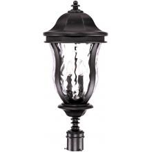 Savoy House Monticello Four Light 28-Inch Post Lantern - Black - KP-5-308-BK image