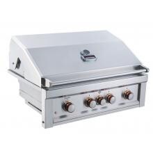Sunstone Ruby 36-Inch 4-Burner Built-In Propane Gas Grill With Pro-Sear And Rotisserie - Ruby4BIR-LP image