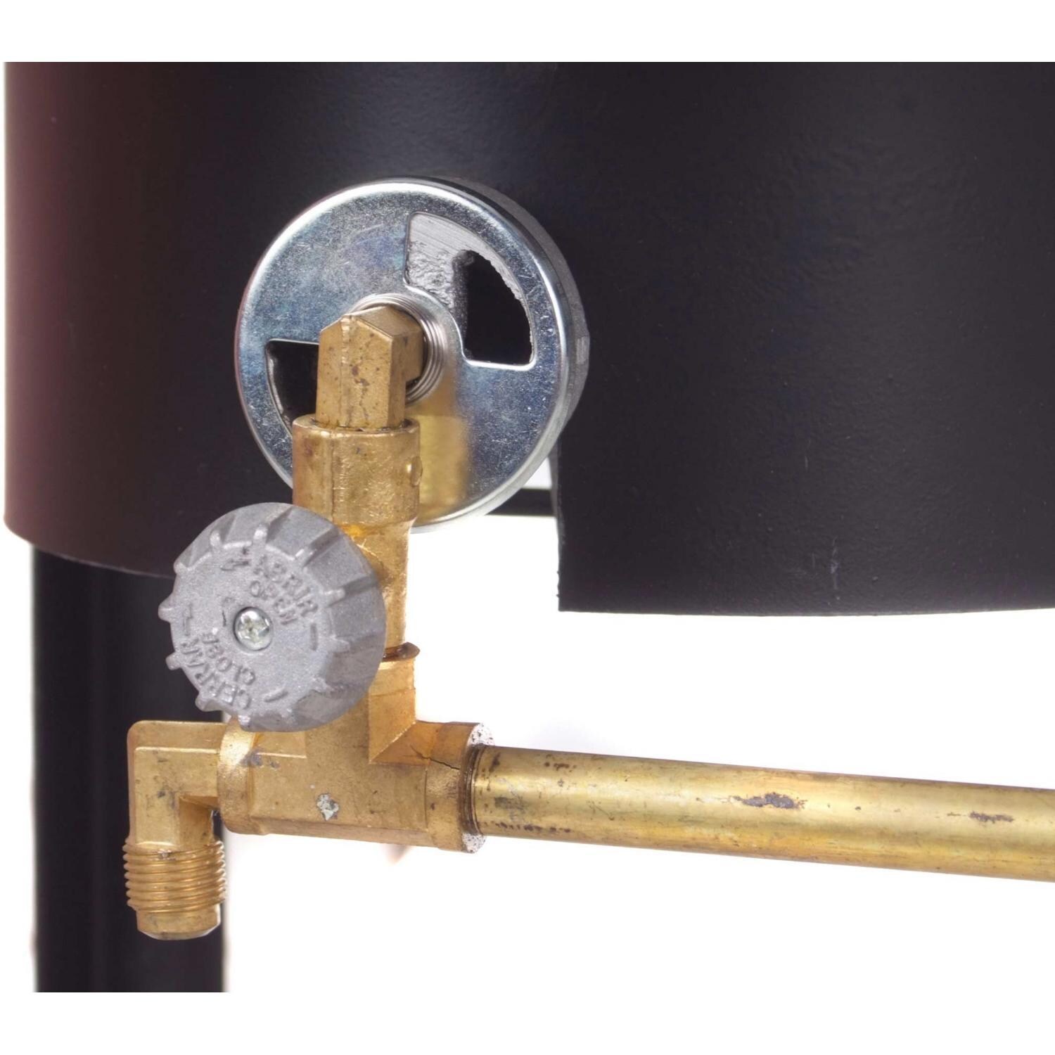 Cajun Cookware 2-Burner Propane Gas Stove On Cart - Connector 2 thumbnail